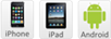 Ipone Ipad Android